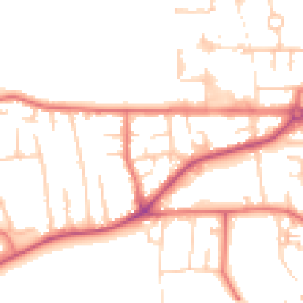 Daytime road noise heatmap for M41 5RU