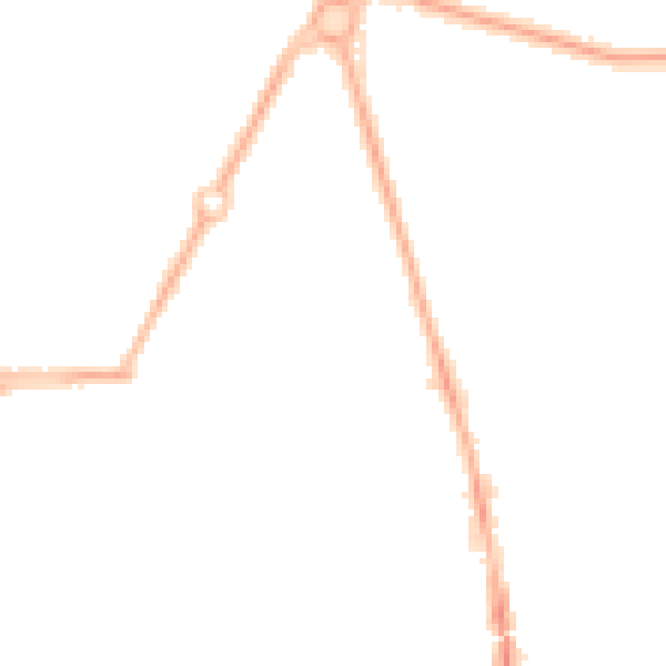 Night-time road noise heatmap for M41 7DT