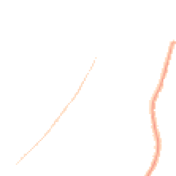 Night-time road noise heatmap for ME1 1FB