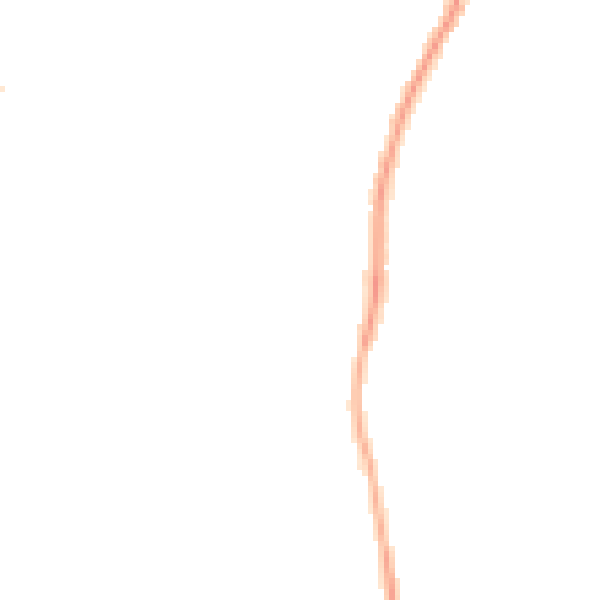 Night-time road noise heatmap for ME1 3EN