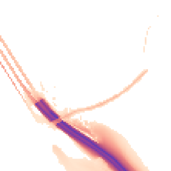 Night-time road noise heatmap for ME1 3HY