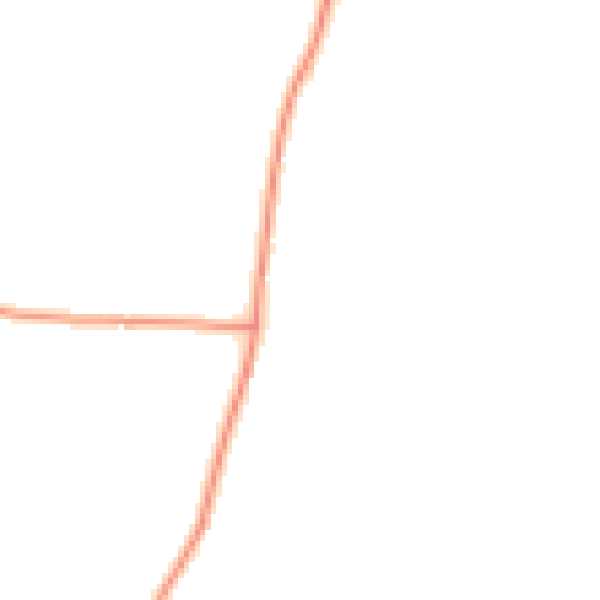 Daytime road noise heatmap for ME1 3RP