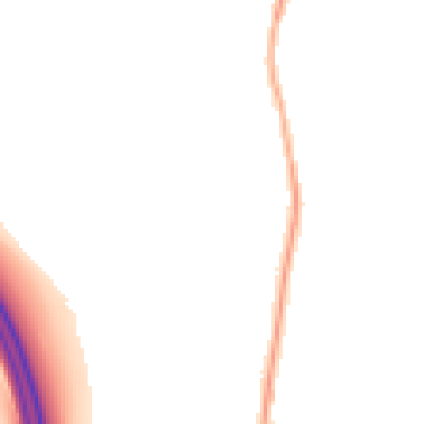 Night-time road noise heatmap for ME1 3TF