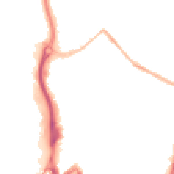 Night-time road noise heatmap for ME14 1FZ