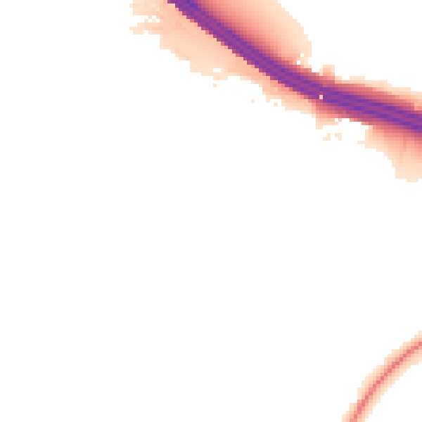 Night-time road noise heatmap for ME14 2HJ