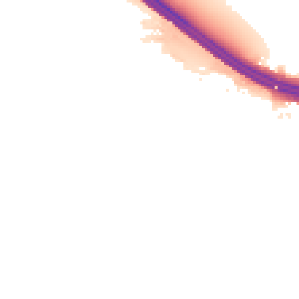 Night-time road noise heatmap for ME14 2HX
