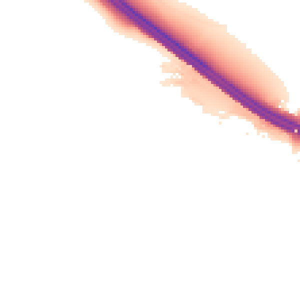 Night-time road noise heatmap for ME14 2JB