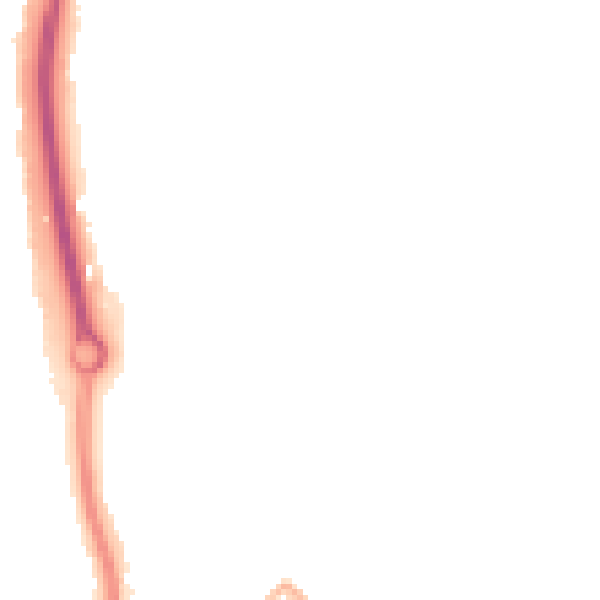 Night-time road noise heatmap for ME14 2PG