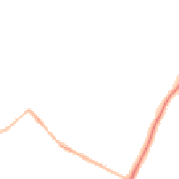 Night-time road noise heatmap for ME14 2TY