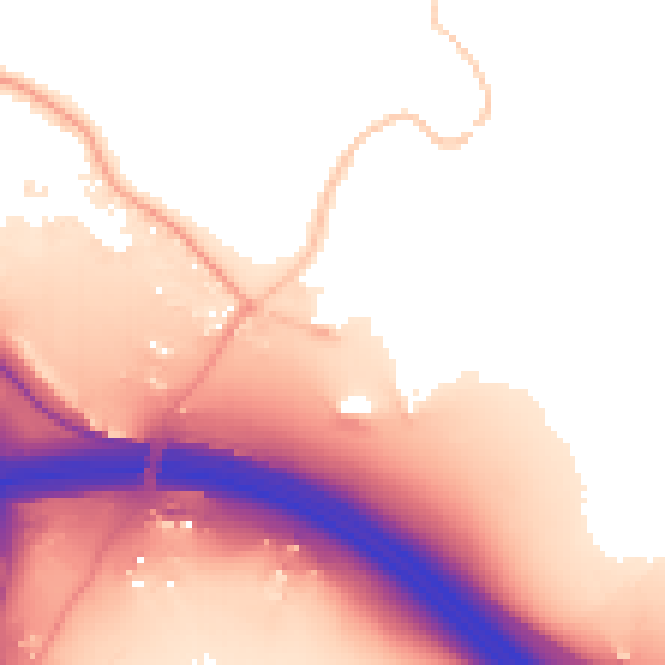 Daytime road noise heatmap for ME14 3BT