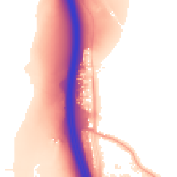 Daytime road noise heatmap for ME14 3DG