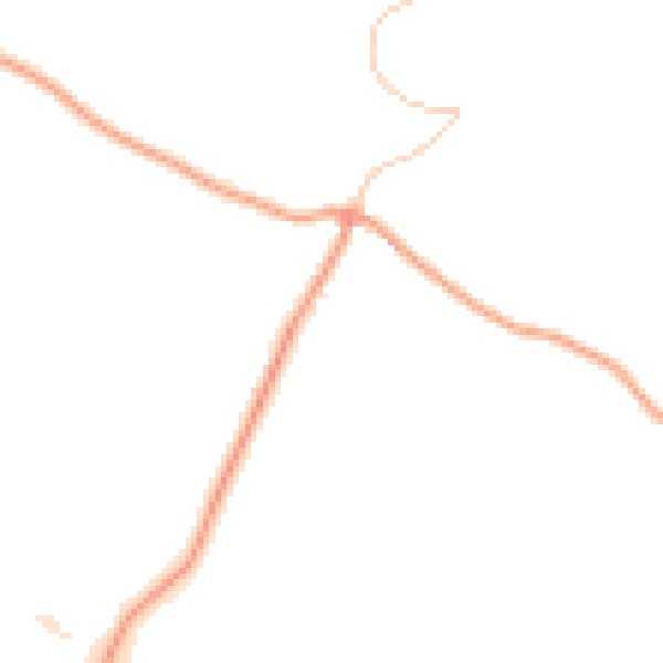 Daytime road noise heatmap for ME14 3LJ