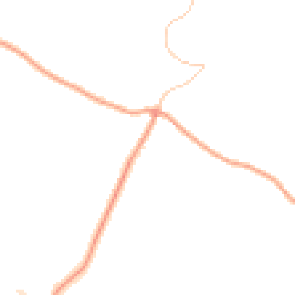 Daytime road noise heatmap for ME14 3LQ