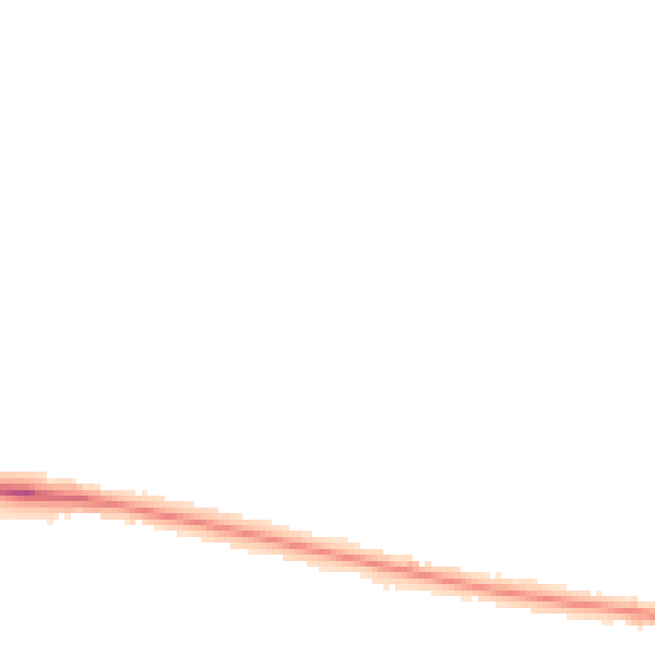 Night-time road noise heatmap for ME14 4AZ