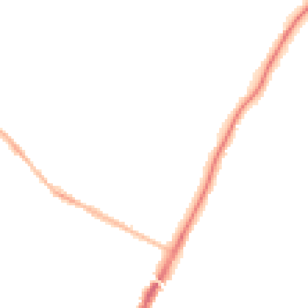 Night-time road noise heatmap for ME14 5AS