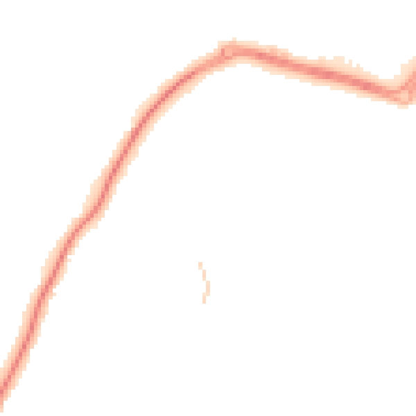 Night-time road noise heatmap for ME14 5QS