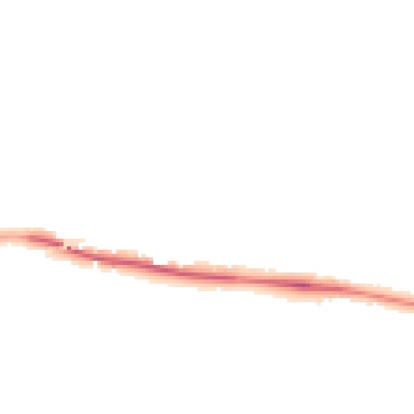 Night-time road noise heatmap for ME14 5UJ