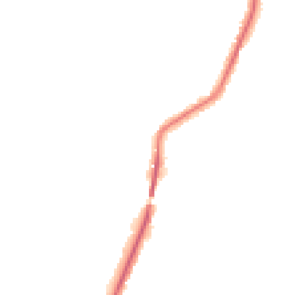 Night-time road noise heatmap for ME15 0AA