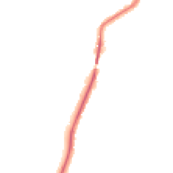 Night-time road noise heatmap for ME15 0AB