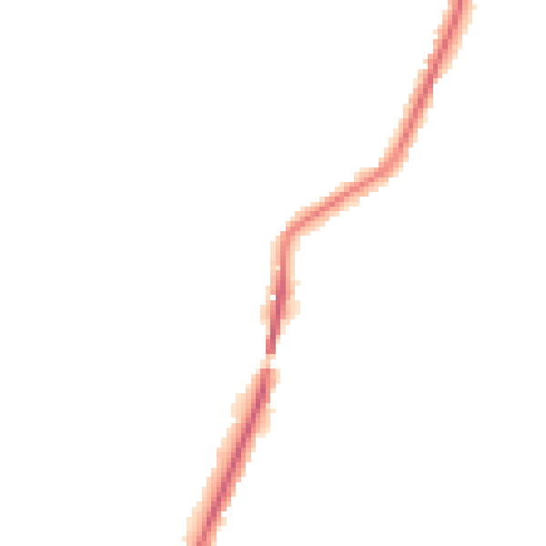 Night-time road noise heatmap for ME15 0AF