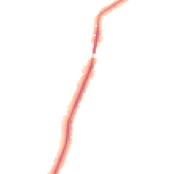 Night-time road noise heatmap for ME15 0AG