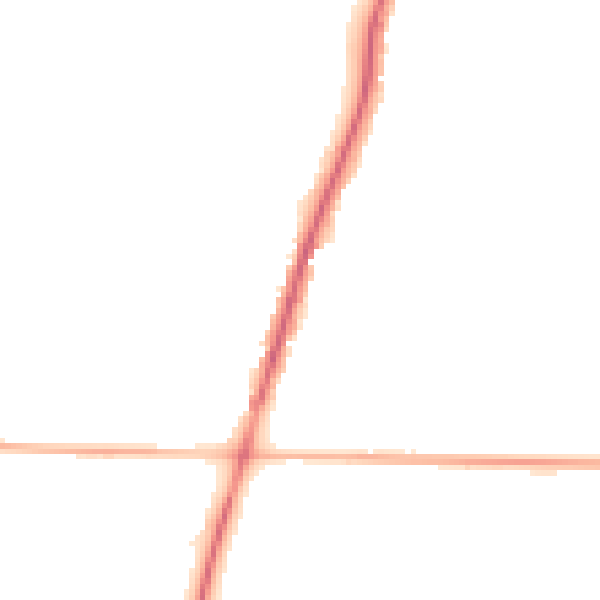 Night-time road noise heatmap for ME15 0AS