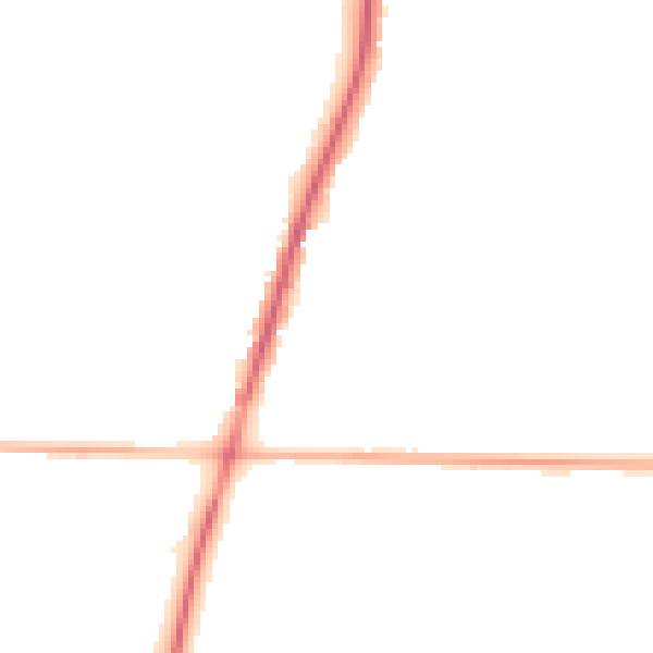 Night-time road noise heatmap for ME15 0BG