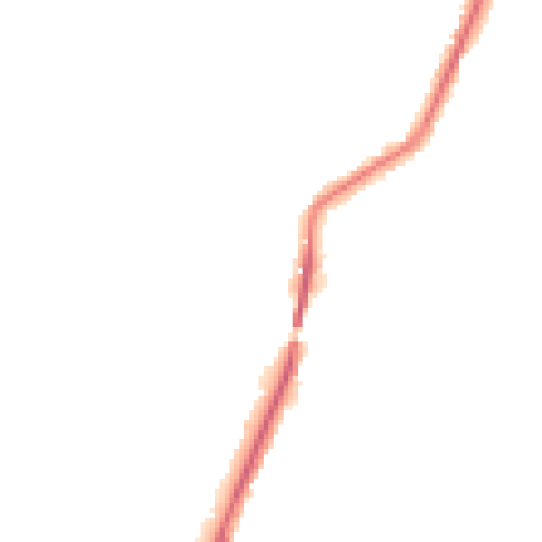 Night-time road noise heatmap for ME15 0BH