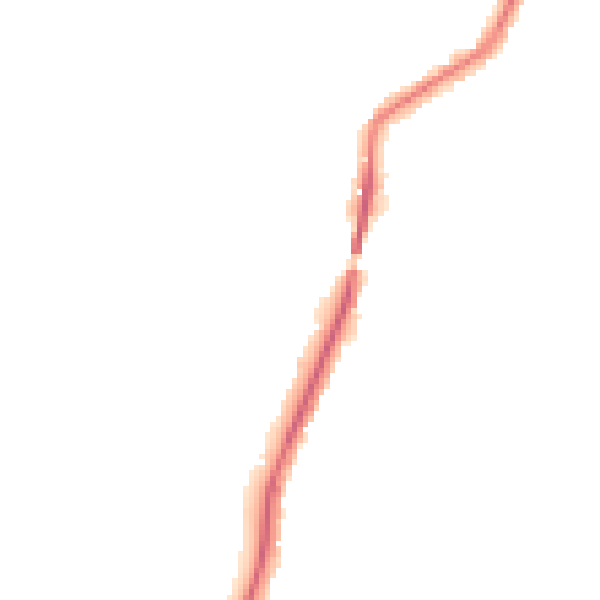 Night-time road noise heatmap for ME15 0BJ