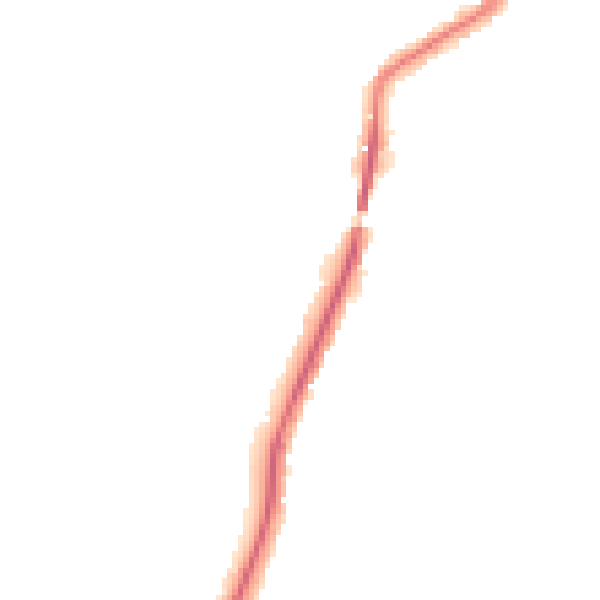 Night-time road noise heatmap for ME15 0BP