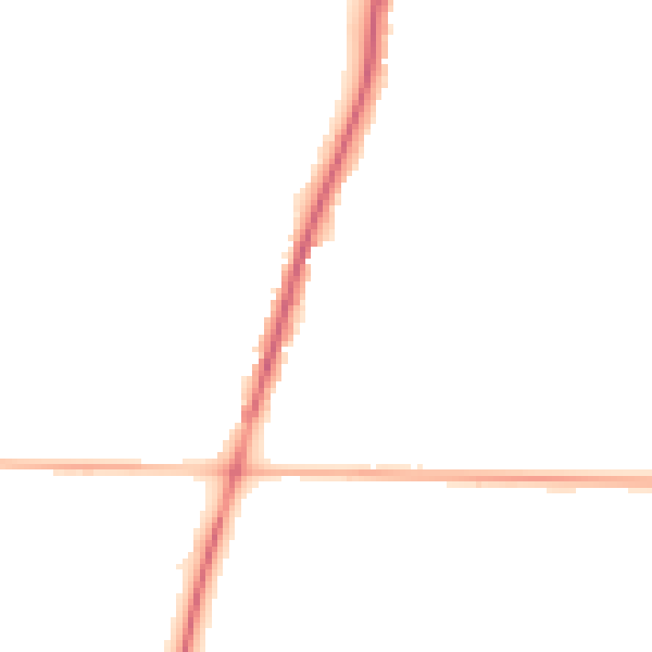 Night-time road noise heatmap for ME15 0BQ