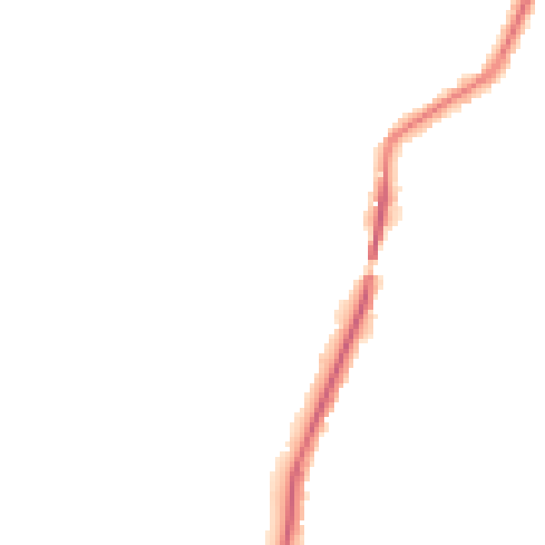 Night-time road noise heatmap for ME15 0BU