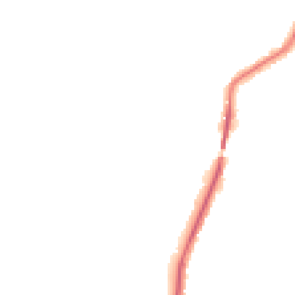 Night-time road noise heatmap for ME15 0BX