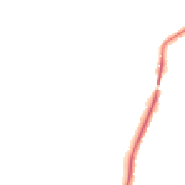 Night-time road noise heatmap for ME15 0EH