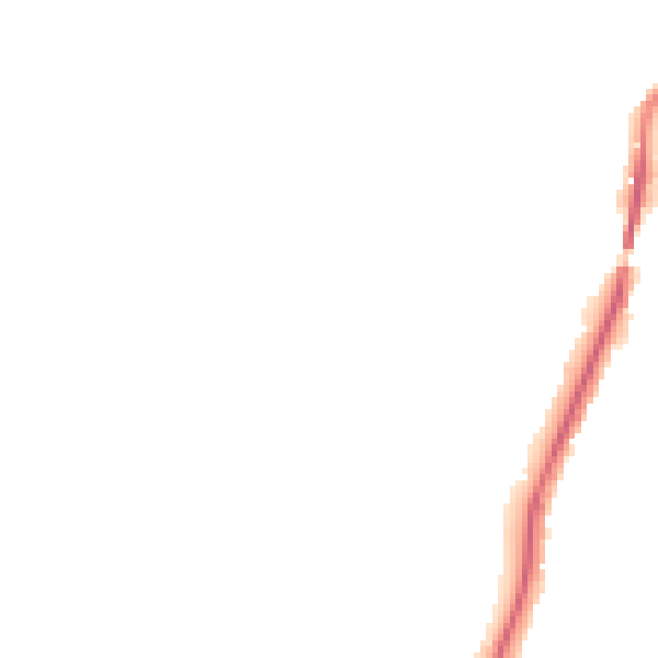 Night-time road noise heatmap for ME15 0EL