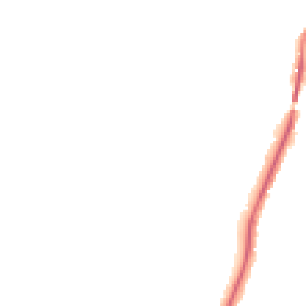 Night-time road noise heatmap for ME15 0EN