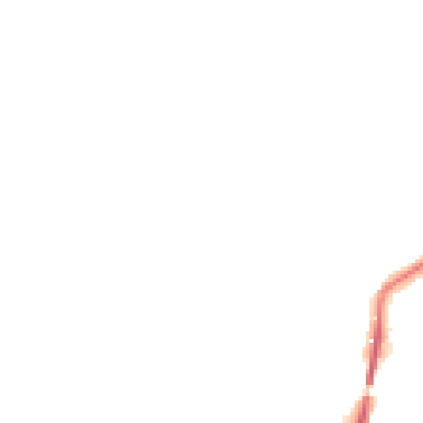 Night-time road noise heatmap for ME15 0ET