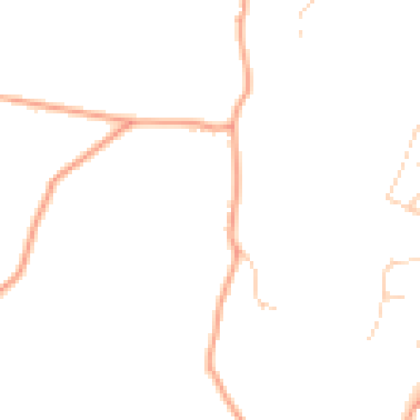 Daytime road noise heatmap for ME15 0HZ
