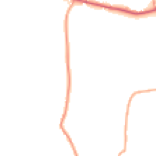 Daytime road noise heatmap for ME15 0LF