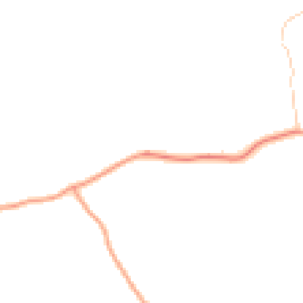 Daytime road noise heatmap for ME15 0ND