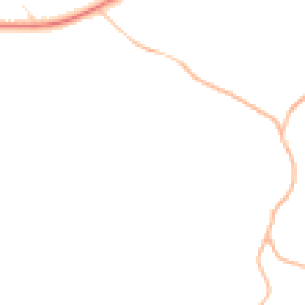 Night-time road noise heatmap for ME15 0NF