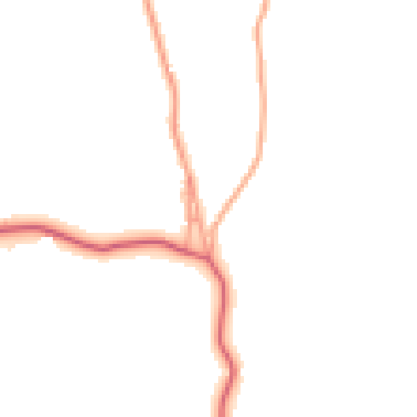 Daytime road noise heatmap for ME15 0NL