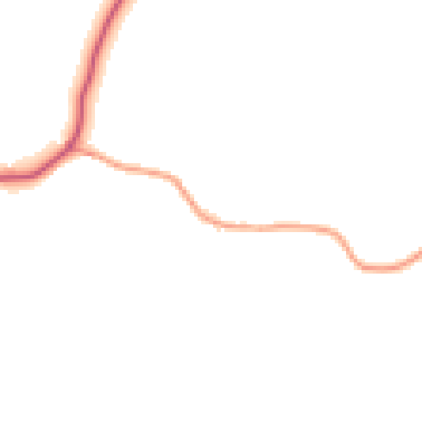 Daytime road noise heatmap for ME15 0PL