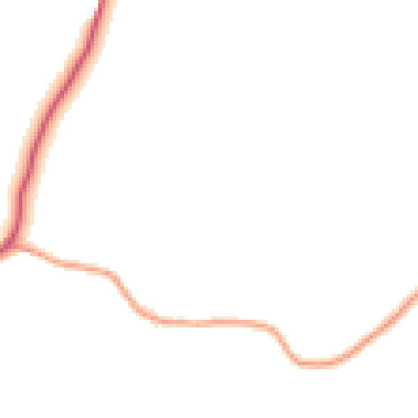 Daytime road noise heatmap for ME15 0PN