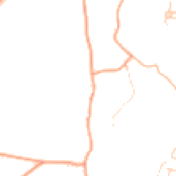 Daytime road noise heatmap for ME15 0PP