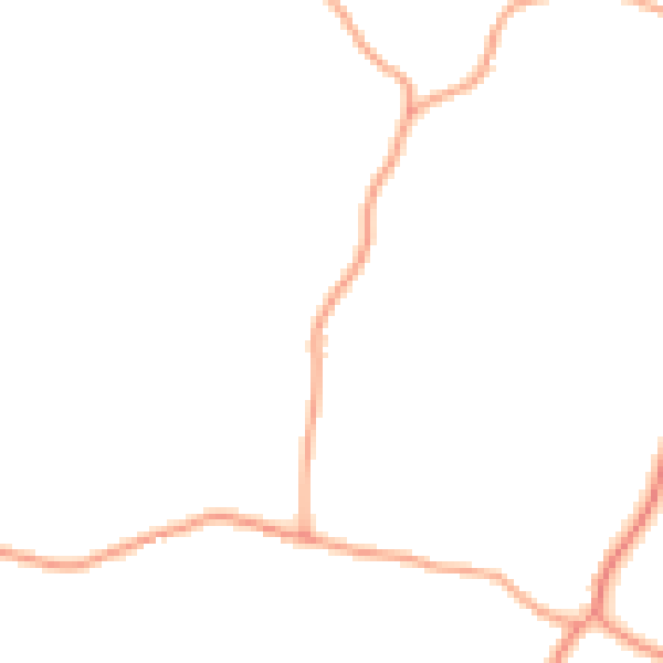 Daytime road noise heatmap for ME15 0QT