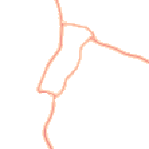 Daytime road noise heatmap for ME15 0RE