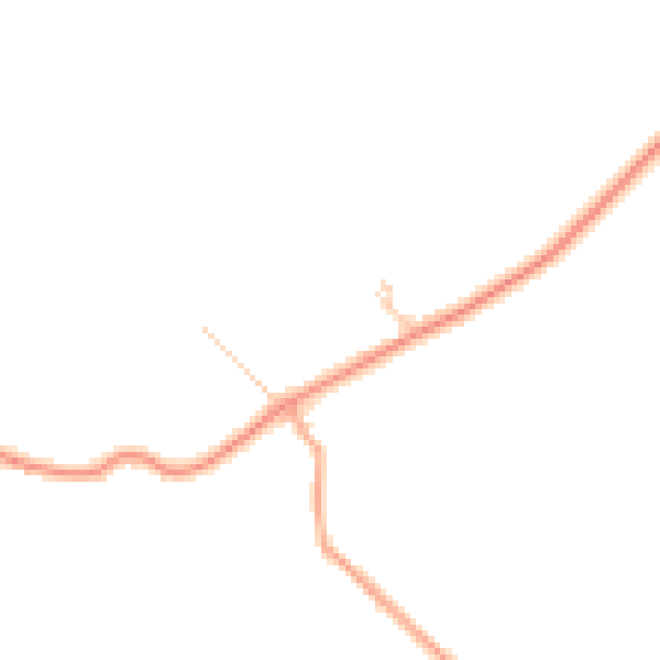 Daytime road noise heatmap for ME15 0RT