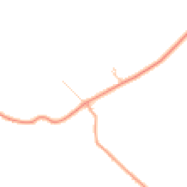 Daytime road noise heatmap for ME15 0RU