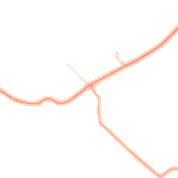 Daytime road noise heatmap for ME15 0RX